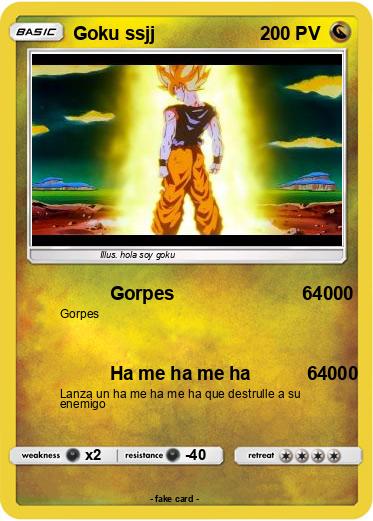 Pokemon Goku ssjj