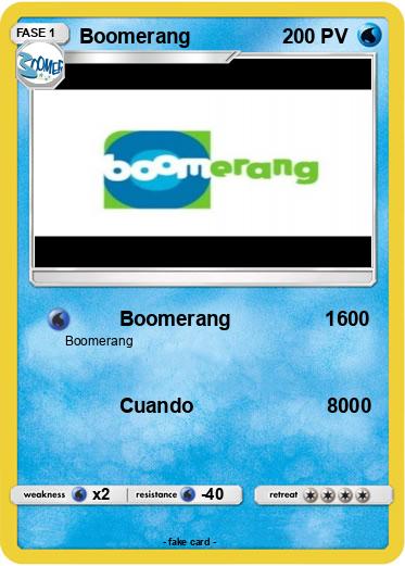 Pokemon Boomerang