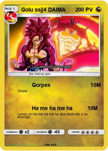 Pokemon Golu ssjj4 DAIMA