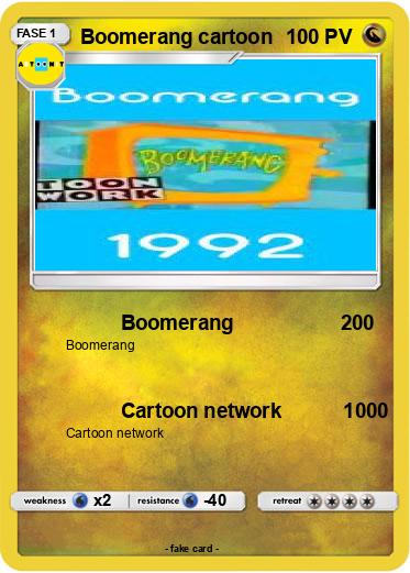 Pokemon Boomerang cartoon