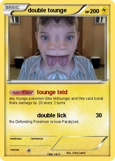 Pokemon double tounge