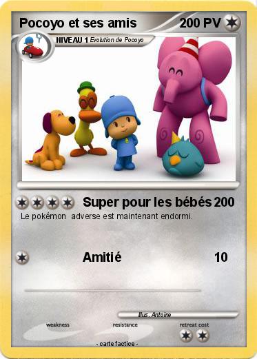 Pokemon Pocoyo et ses amis