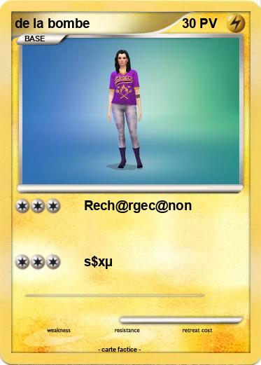 Pokemon de la bombe