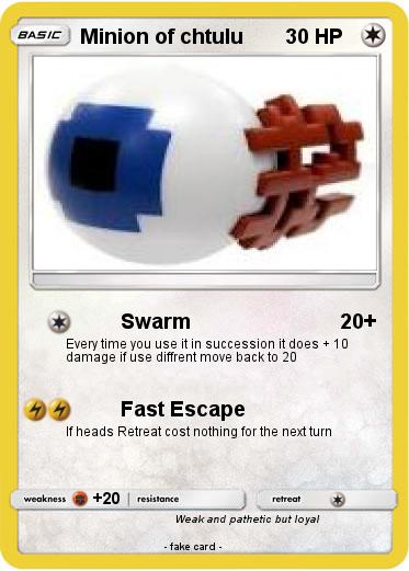 Pokemon Minion of chtulu