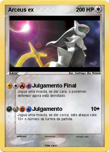 Pokemon Arceus ex