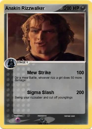Pokemon Anakin Rizzwalker