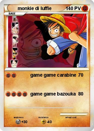 Pokemon monkie di luffie