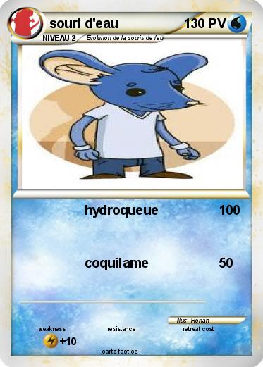 Pokemon souri d'eau