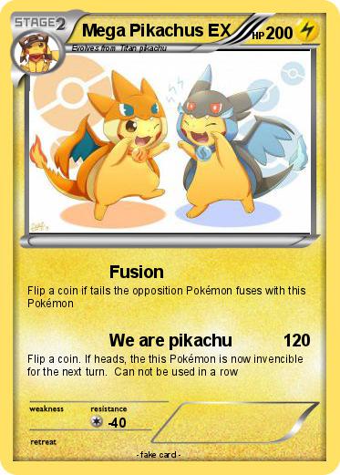 Pokemon Mega Pikachus EX