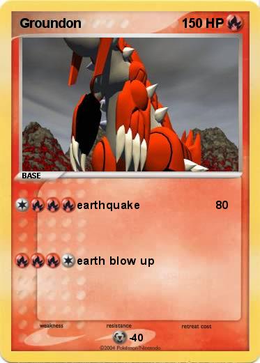 Pokemon Groundon