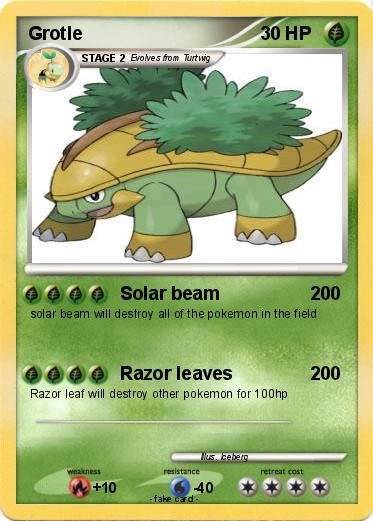 Pokemon Grotle