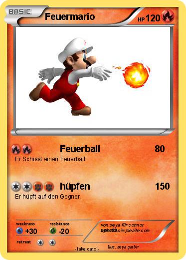Pokemon Feuermario