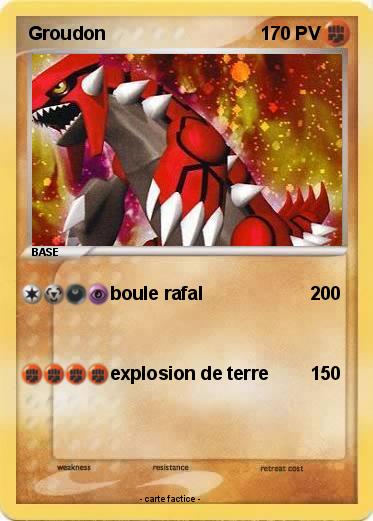 Pokemon Groudon