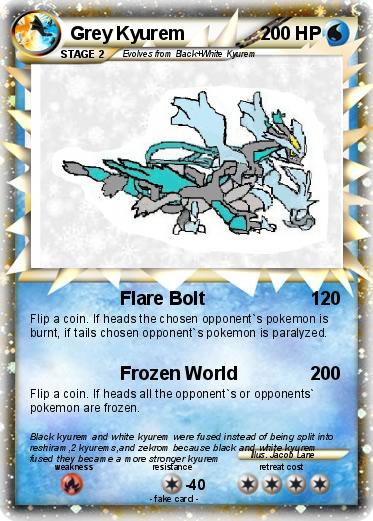 Pokemon Grey Kyurem