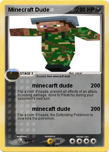 Pokemon Minecraft Dude