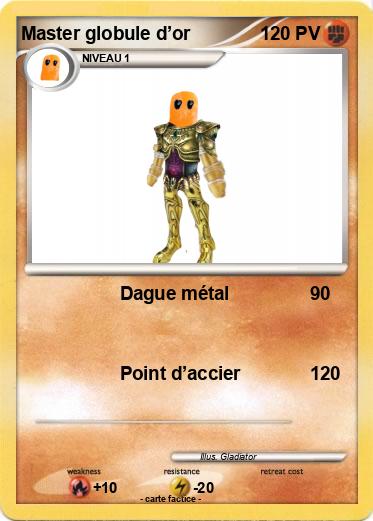 Pokemon Master globule d’or