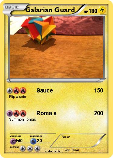 Pokemon Galarian Guard