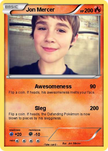 Pokemon Jon Mercer