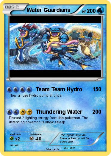 Pokemon Water Guardians