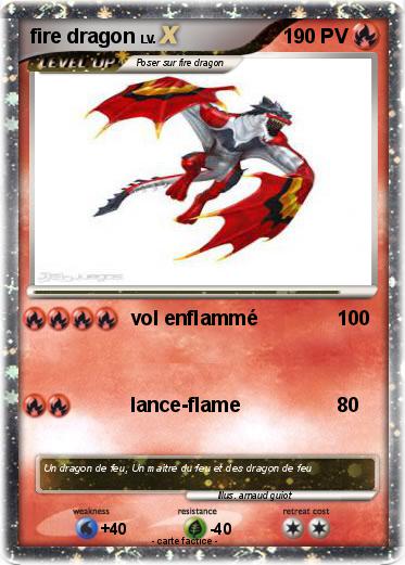 Pokemon fire dragon