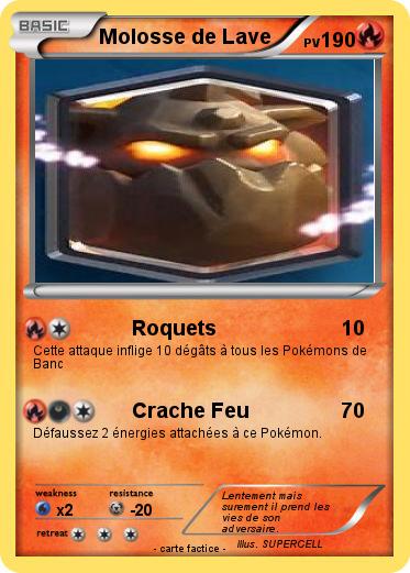 Pokemon Molosse de Lave