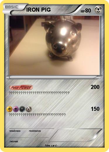 Pokemon IRON PIG