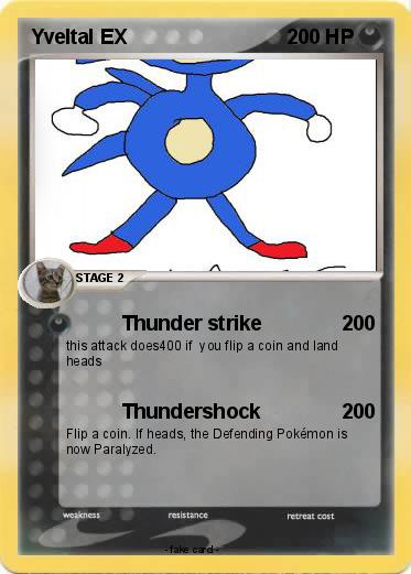 Pokemon Yveltal EX