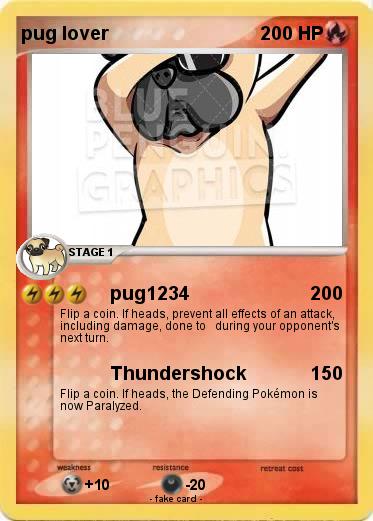 Pokemon pug lover