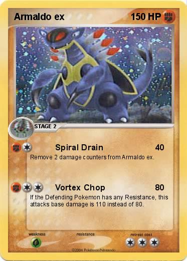 Pokemon Armaldo ex