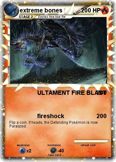 Pokemon extreme bones