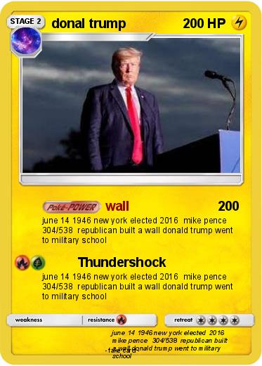 Pokemon donal trump