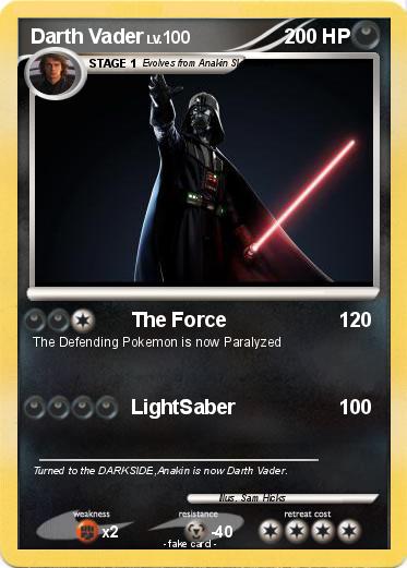 Pokemon Darth Vader