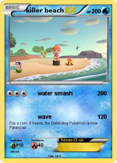 Pokemon killer beach