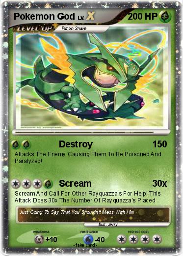 Pokemon Pokemon God