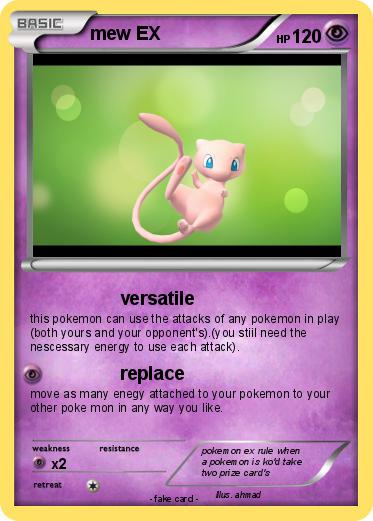 Pokemon mew EX