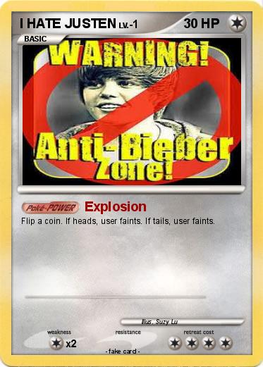 Pokemon I HATE JUSTEN