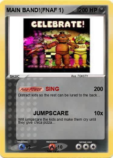 Pokemon MAIN BAND!(FNAF 1)