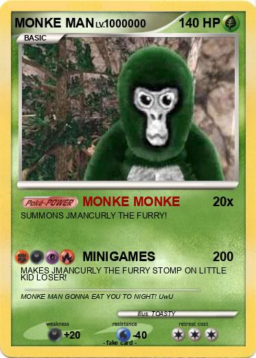 Pokemon MONKE MAN
