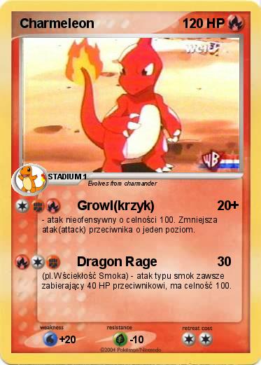 Pokemon Charmeleon
