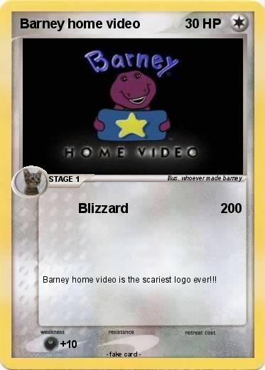 Pokemon Barney home video