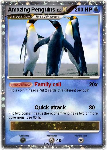 Pokemon Amazing Penguins