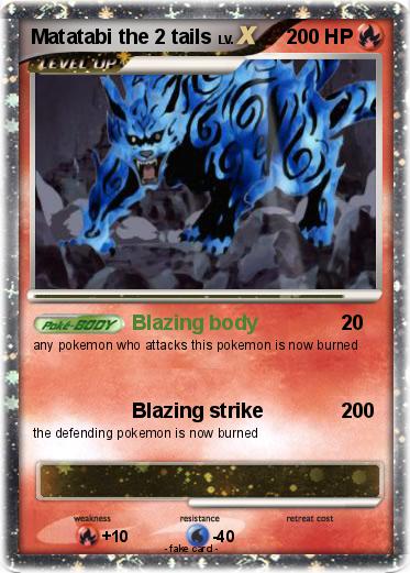 Pokemon Matatabi the 2 tails