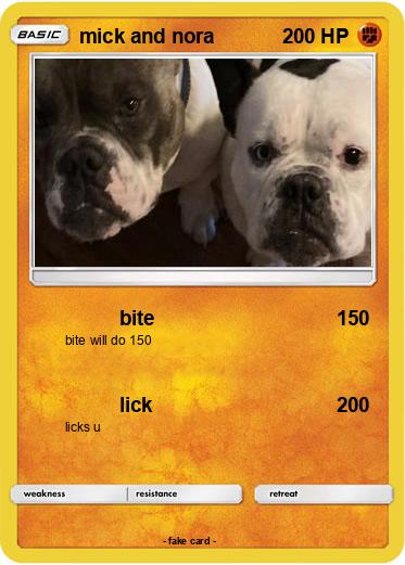 Pokemon mick and nora