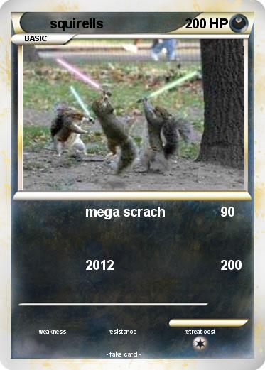 Pokemon squirells