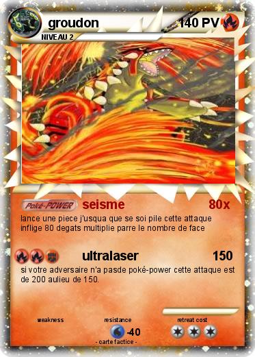 Pokemon groudon