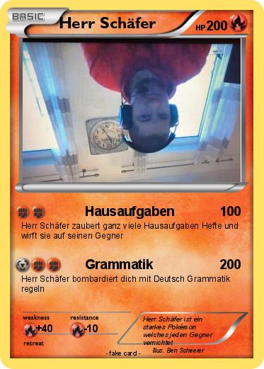 Pokemon Herr Schäfer
