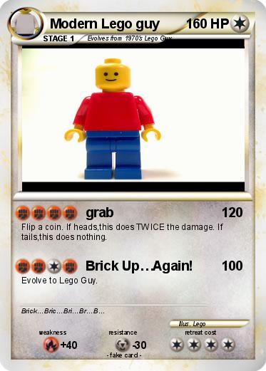 Pokemon Modern Lego guy