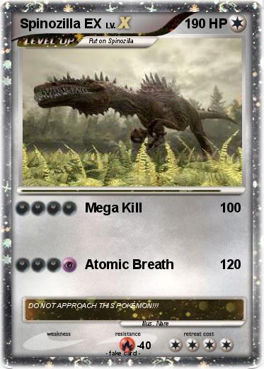 Pokemon Spinozilla EX