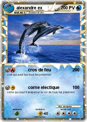 Pokemon alexandre ex