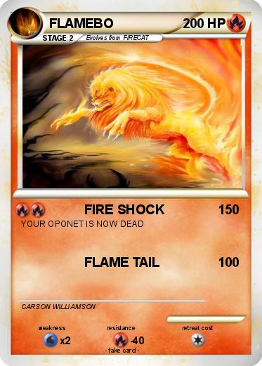 Pokemon FLAMEBO